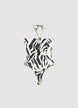 Costume intero a fascia con gioielli - S