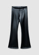 Leggings a zampa effetto pelle - 12-13