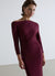 Ein-Schulter-Kleid mit Raffung