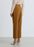 Slim fit straight trousers with crease