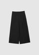 Pleated culotte trousers - XS