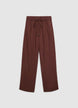 Pantalone jogger od mešavine lana - XL