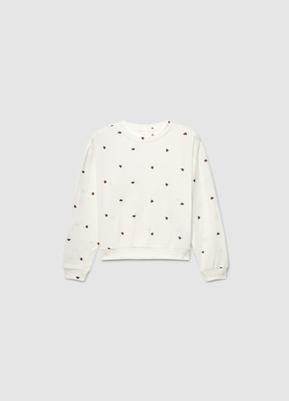 Pyjama-Set mit Herz-Print
