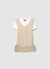 T-shirt bitessuto con sovrapposizione traforata