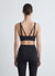 Solid colour crossover top