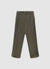 Pantaloni con elastico in vita e risvolto