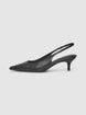 Slingback dekolte s šiljastim vrhom - 39