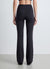 Solid colour long flared leggings