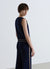 Gilet in maglia con profili a contrasto