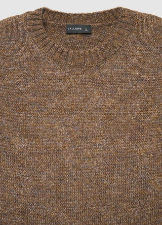 Maglia girocollo melange