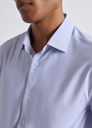 Chemise à rayures facile à repasser