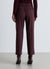 Pantaloni con elastico in vita e risvolto