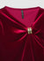 T-shirt a maniche lunghe con applicazione gioiello