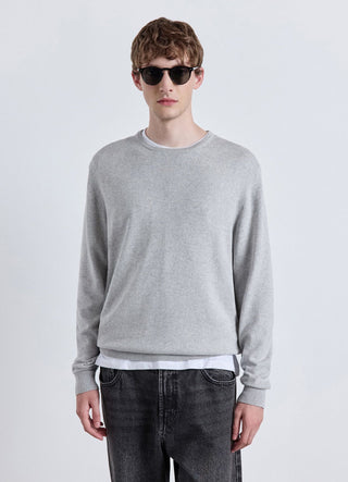 Plain crew neck sweater