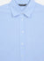 Camicia crop in cotone