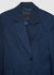Blazer asimmetrico gessato