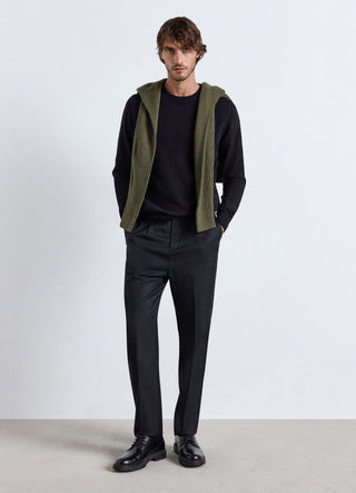Plain crew neck sweater