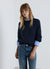 Maglia girocollo con maniche raglan
