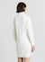 Rollkragenpullover mit Zopfmuster