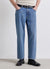 Carrot fit five-pocket jeans