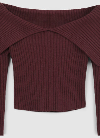 Schulterfreies Shirt