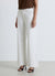 Jeans wide leg con strass