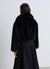 Kurzjacke mit Plüsch-Effekt und Reverskragen
