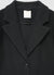Manteau croisé à simple boutonnage avec revers