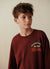 T-shirt over con stampa