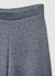 Soft solid-colour palazzo trousers