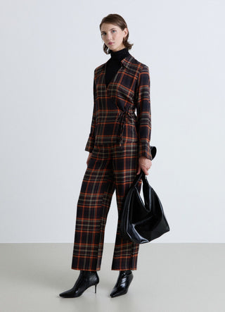 Camicia a portafoglio tartan