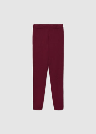 Einfarbige lange Leggings