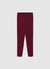 Einfarbige lange Leggings