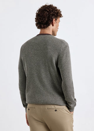 Maglia girocollo in maglia rasata