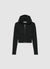 Hooded cardigan with zip