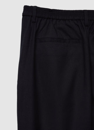 Elegantne pantalone ravnog kroja sa elastičnim strukom