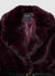Cappotto midi effetto pelo con cintura