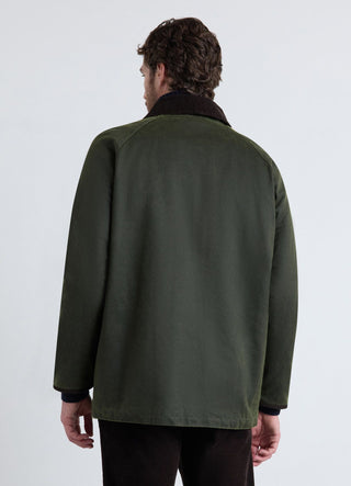 Unifarbene Safari-Jacke