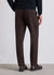 Pantaloni chino effetto lana
