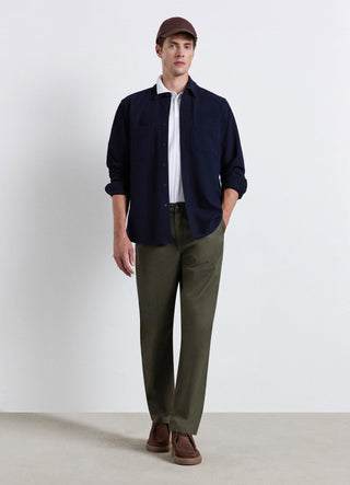 Pantaloni jogger con elastico in vita