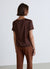 Blusa con stampa geometrica