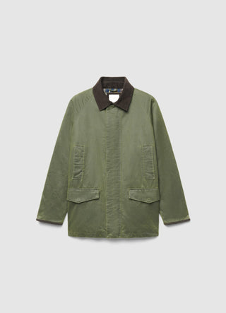 Unifarbene Safari-Jacke