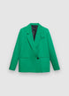Solid colour double-breasted jacket - 4XL