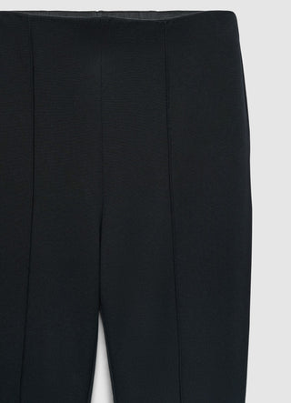 Leggings lunghi a costine svasati