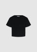 Crop-T-Shirt aus Baumwolle - S