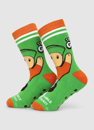 Non-slip socks with Stumble Guys print