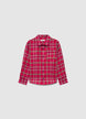 Checked shirt with chest pocket - 7-8