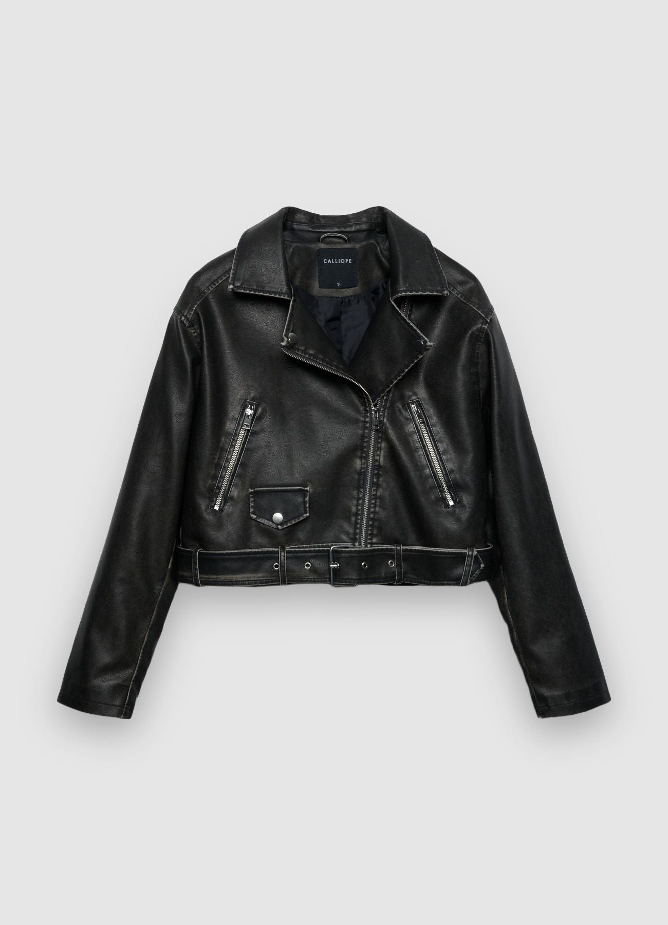 Women's Biker Jacket | Faux Leather | Calliope