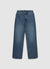 Jeans wide leg a vita alta