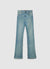 Jeans bootcut a vita regolare
